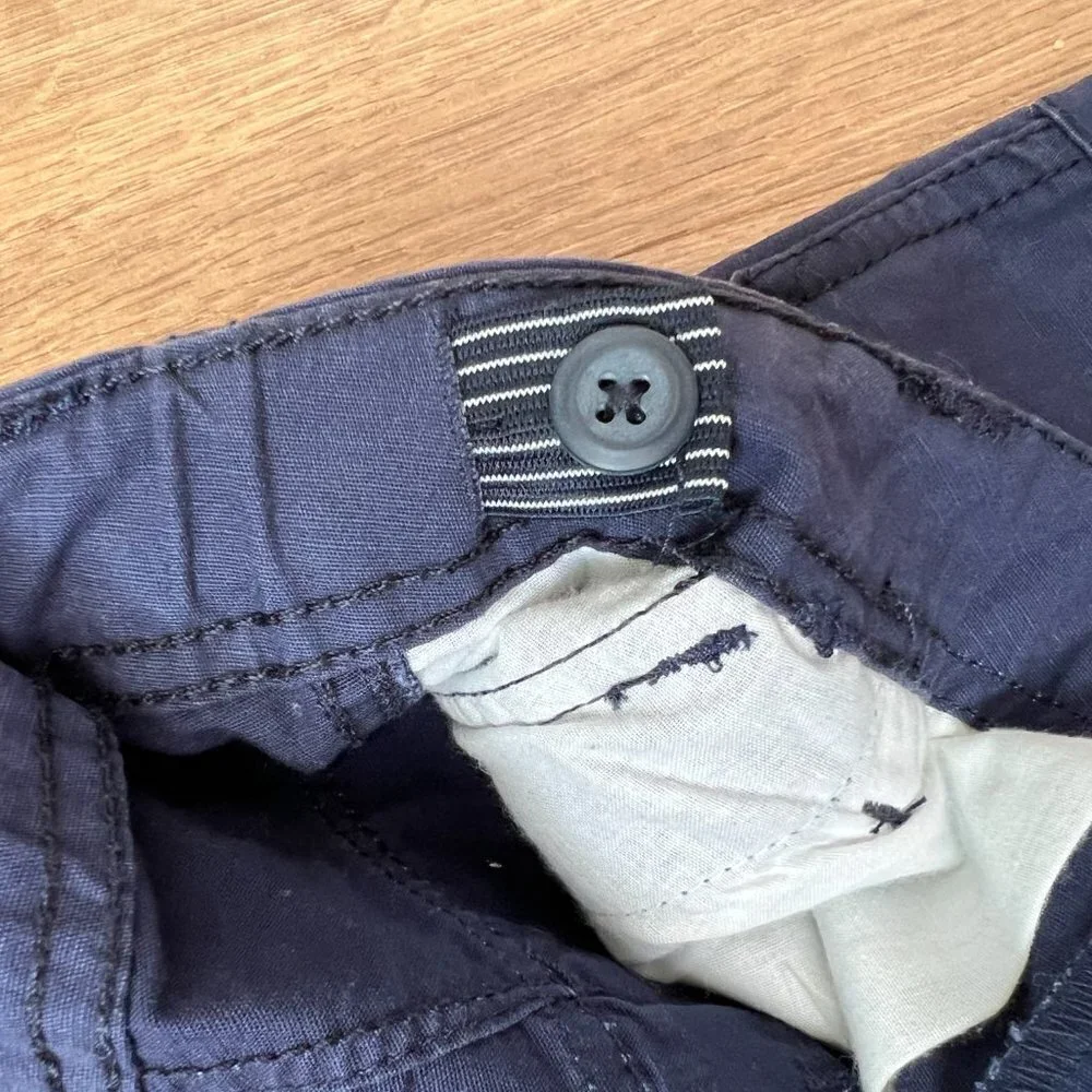 NEW OshKosh Navy Blue Cargo Pants Sz 12